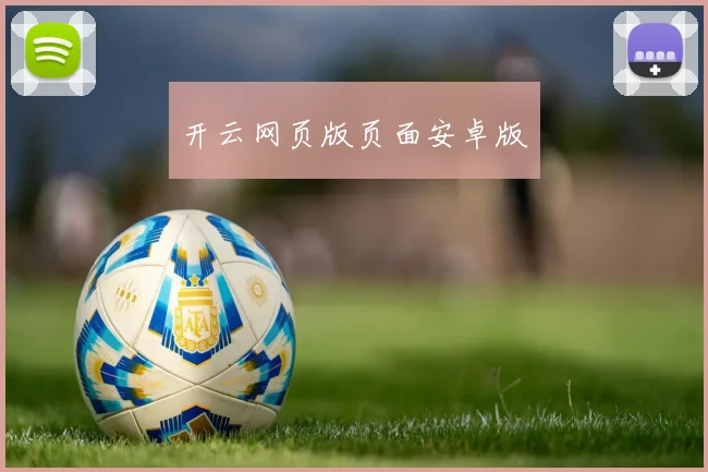开云网页版页面安卓版